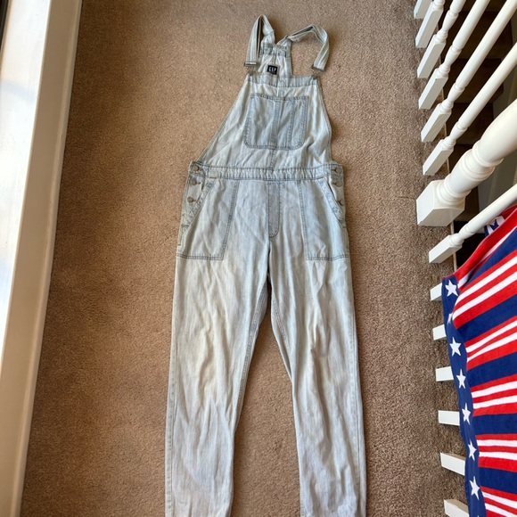 GAP Denim Light Blue Overalls - Picture 2 of 5